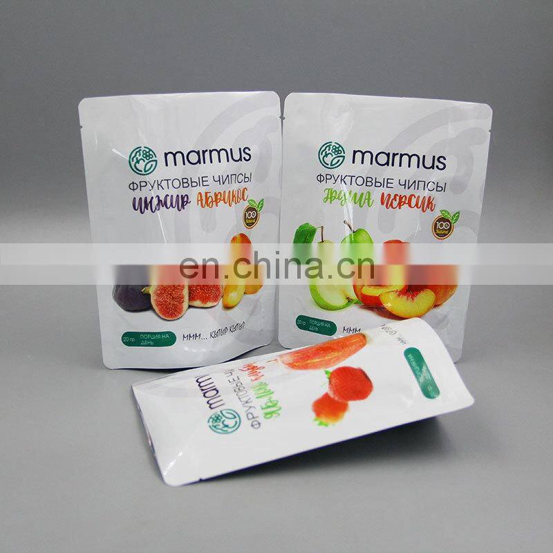Stand up Pouches Dried Vegetable Fruit Packing Bag for Nuts