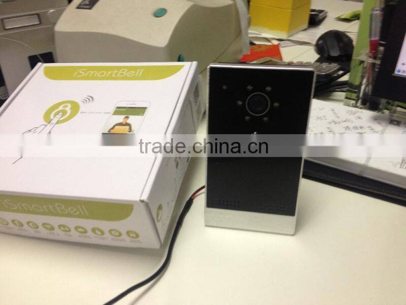 New Touch Button Smart WiFi Video Door Phone With Motion Detection Supported App for Android & IOS