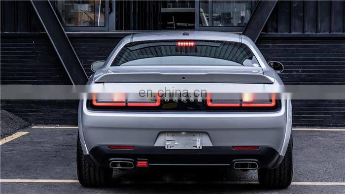 Runde Suitable For Dodge Challenger Upgrade Hellcat Front Bumper Wide Body Wheel Eyebrows Hole-opening Hood Original PP