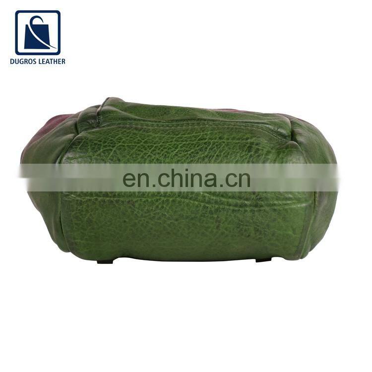 Stylish Look Silver Antique Fitting Vintage Fashion Genuine Leather Unisex Backpack Bag from Trusted Manufacturer