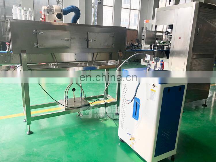 Manual bottle shrink labeling machine / semi automatic labeler machine