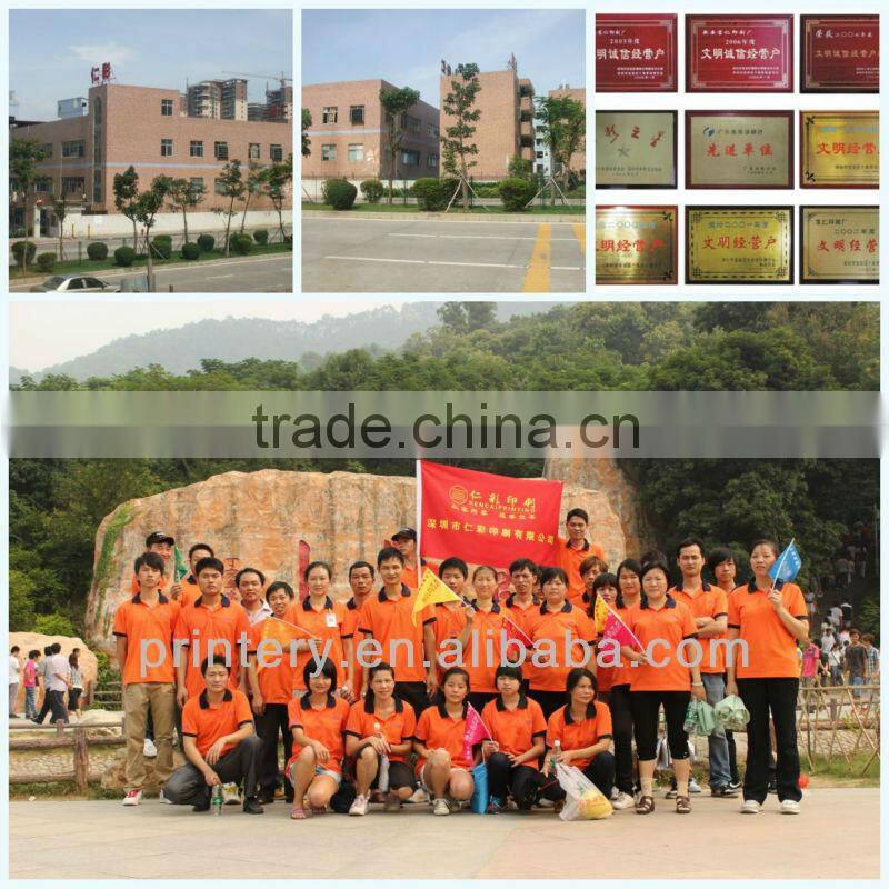 Ecofriendly glossy coated paper blister card for led packaging