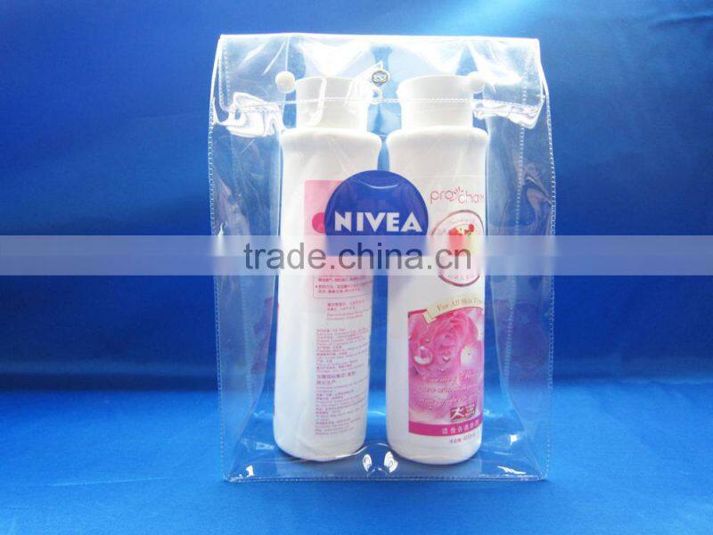 printed pvc stationery bag colorful cosmetic zip bag