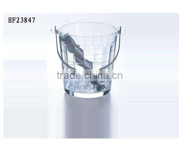 glass barrel ice barrel large ice buckets
