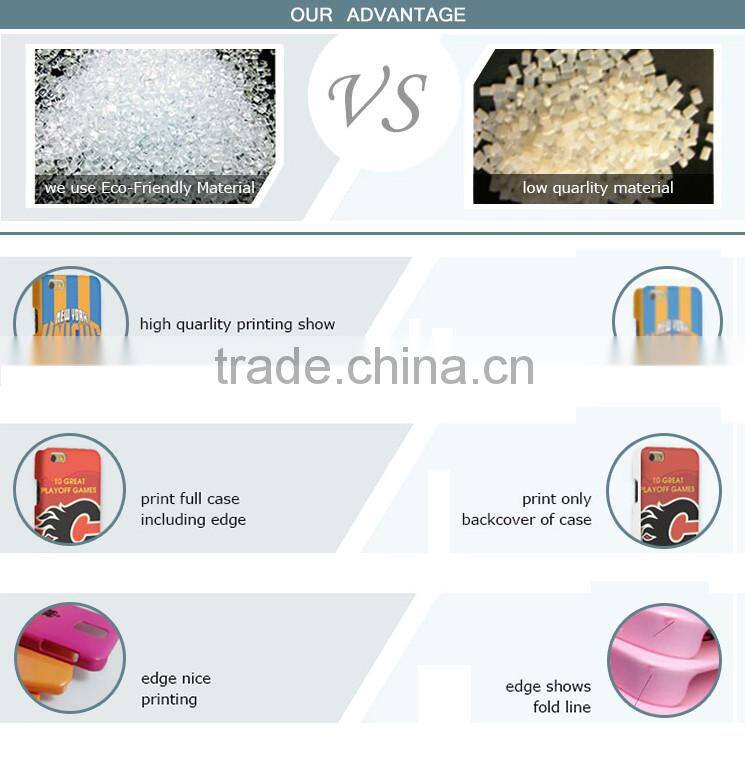 new design Soil release pc glitter phone cover