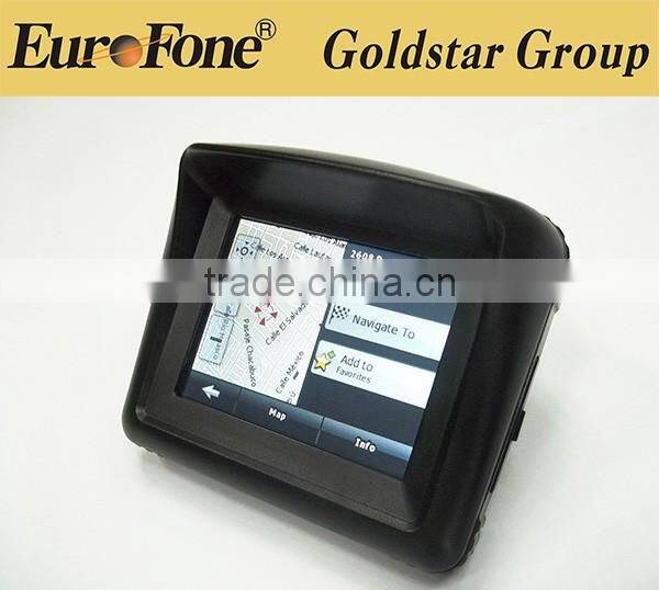 3.5" Screen Size and touch screen motorcycle navigation system