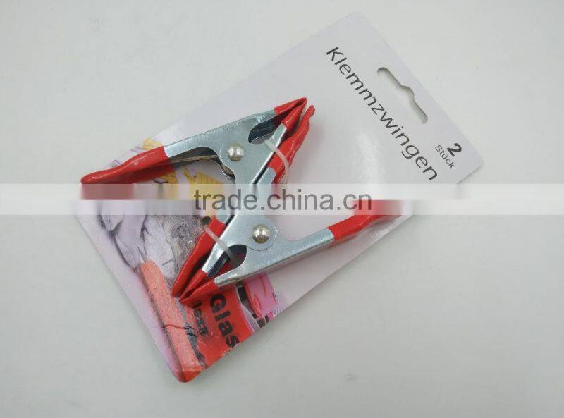 wholesale mini alligator clamp, iron spring clamp Big holding force