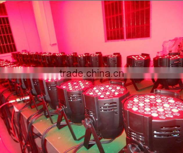 led par36 rgb light for stage disco bar dj show dmx512 36pcs 3w par can ligthing cheaper price
