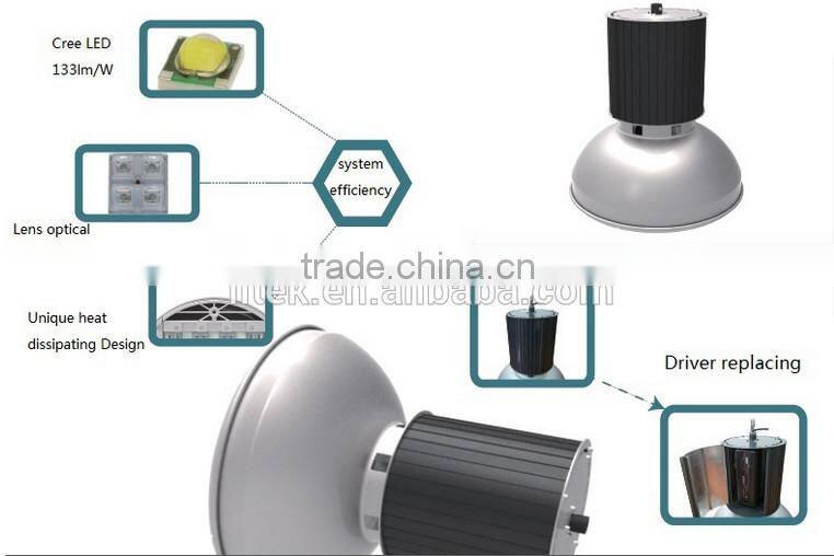 30-500w Meanwell driver LED High Bay Light 3 Years Warranty High Bay Light