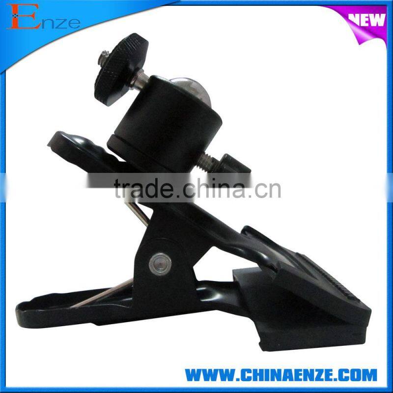 factory selling ,tripod screw for photo studio camera flash holder clamp , metal super strong clamp with ball joint