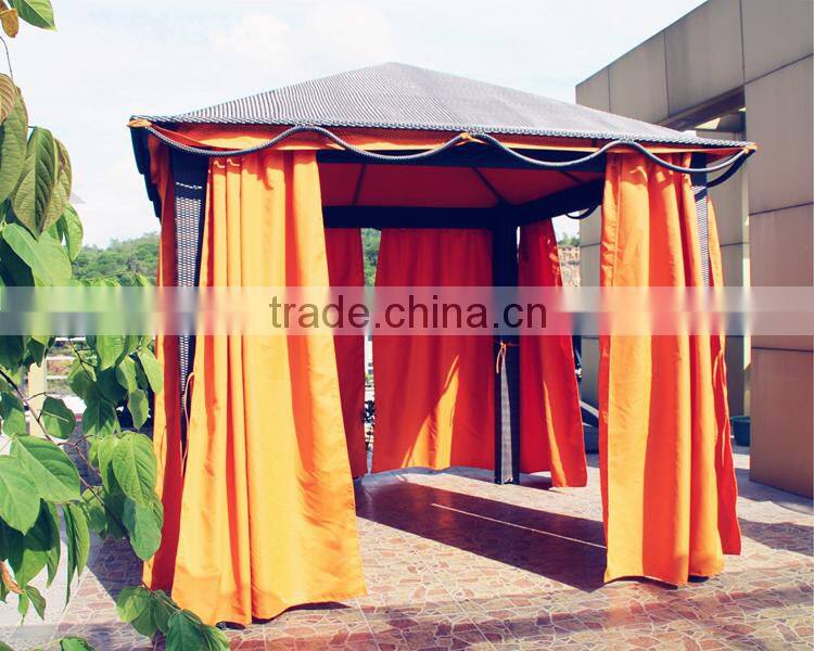 KD Rattan Summer Gazebo Tent House