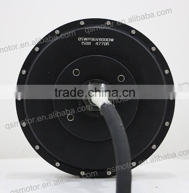 Customized QS 8000W 273 50H Extra/V3 Type E-Car Hub Motor
