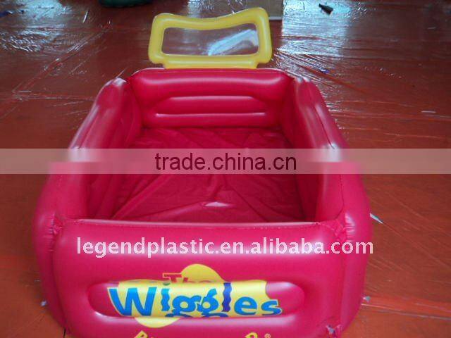 wiggle -inflatable 3-ring car pool