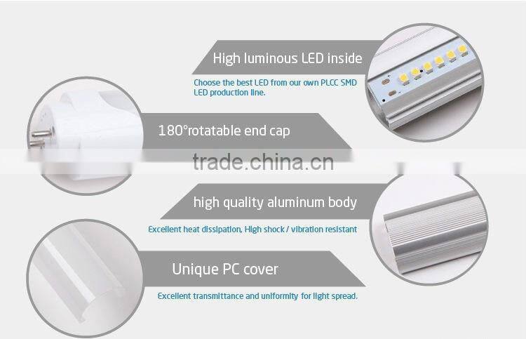 high lumen indoor lighting tube led light office UL ROHS