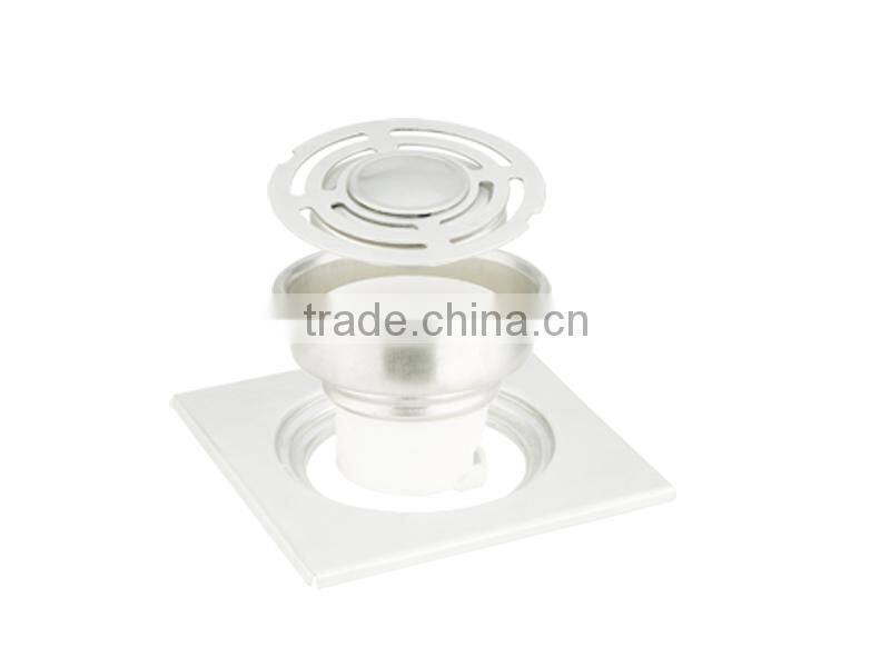 stainless steel floor drain trap cover