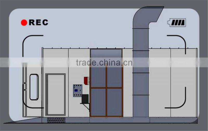 Factory price portable spray booth with CE approved