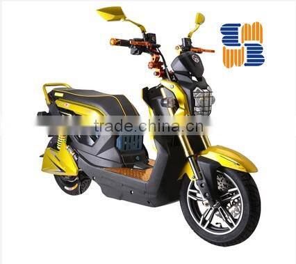 Electric motorcycle with 1200W brushless magnet motor 60v 20Ah battery