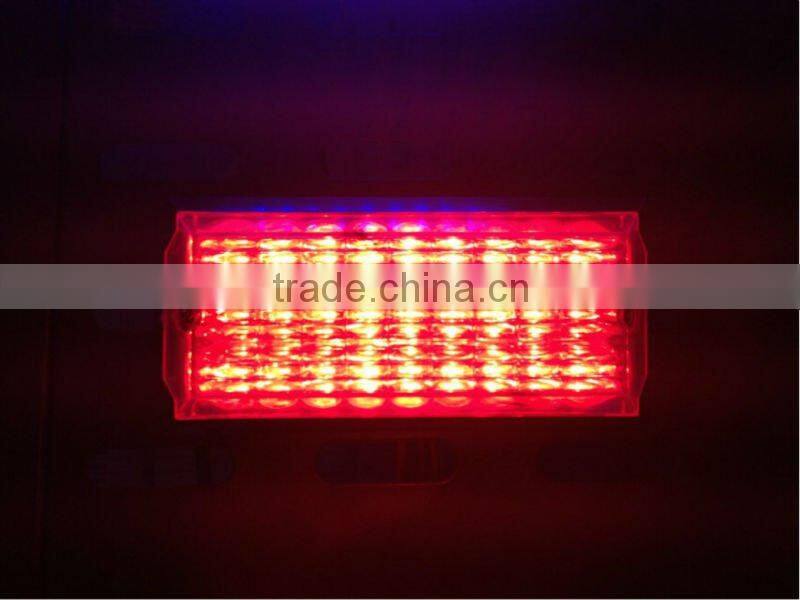 24v PC lens amber signal turn side mount led waterproof lights with iron plate