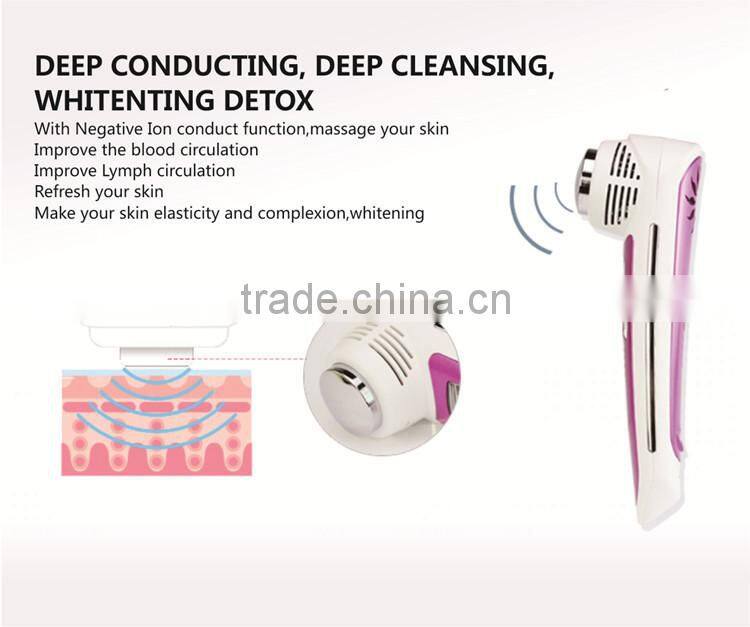 New products vibration cleansing face 4 in 1 beauty machine antiaging Beauty Device