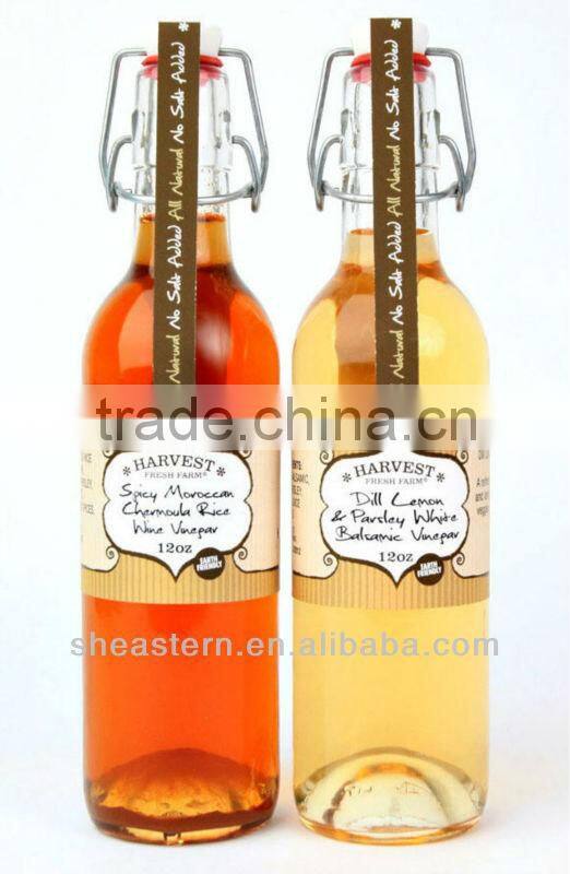 Customed Condiments Bottle Label