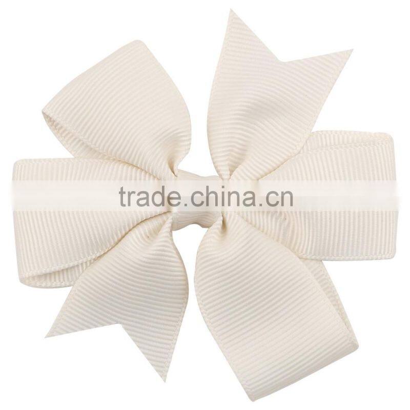 Hot-sales Baby 3 inch pinwheel bow hair Bow small Ribbon Bow Headbands 32 colors many colors girl Hair Bows cb-3633