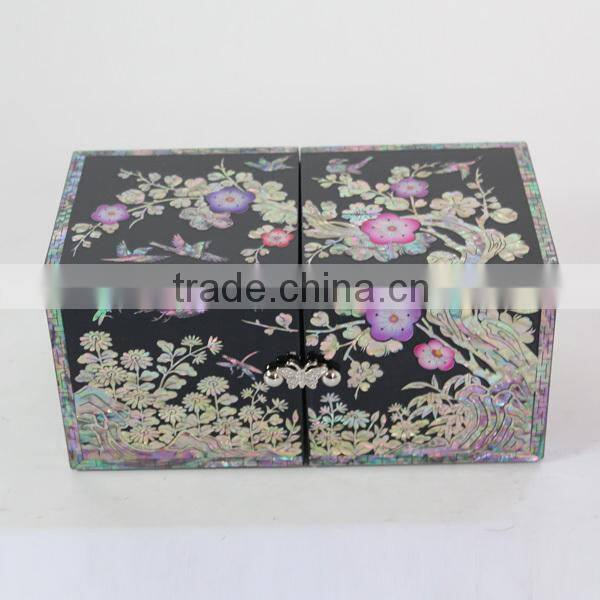 High end drawer wooden jewelry box kits
