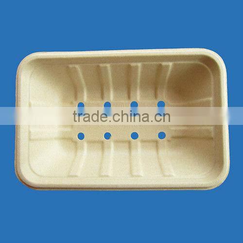 Eco-friendly freezer-safe supermarket fruit & meet tray