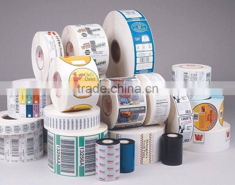 new design high quality custom adhesive sticker labels