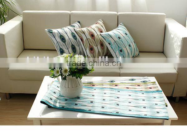 2015 Kikiland latest design spring decoration table runner chinese