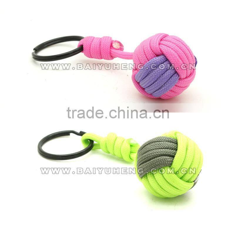 wholesale high quality fashional paracord monkey fist