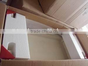 white wooden end table