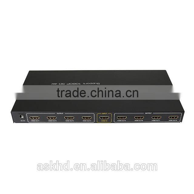 HDMI Splitter 1x8 3D HDCP 1.4V