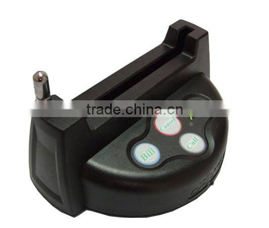 wireless queue management system for restaurant in 433mhz with menu holder hot sales
