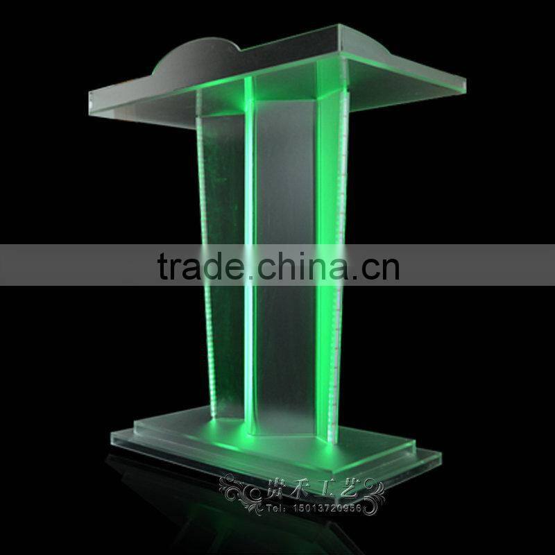 2015 new high quality acrylic podium&lectern, night bar furniture