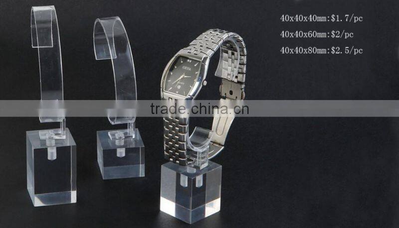 high end acrylic watch display free LOGO