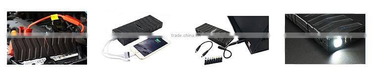 SUNPOW battery booster pack 18,000mAh portable 12V gasoline and diesel car battery charger jump starter