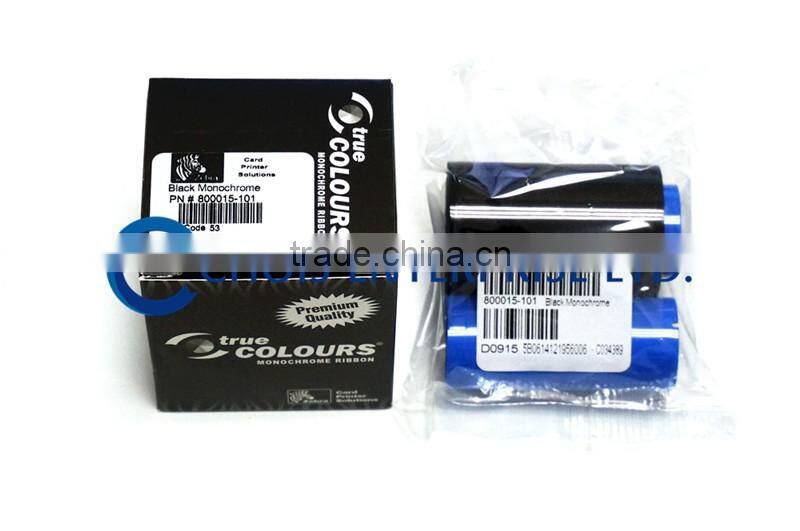 Zebra K Resin Card Printer Ribbon 800015-101 For I Series and C Series Printers