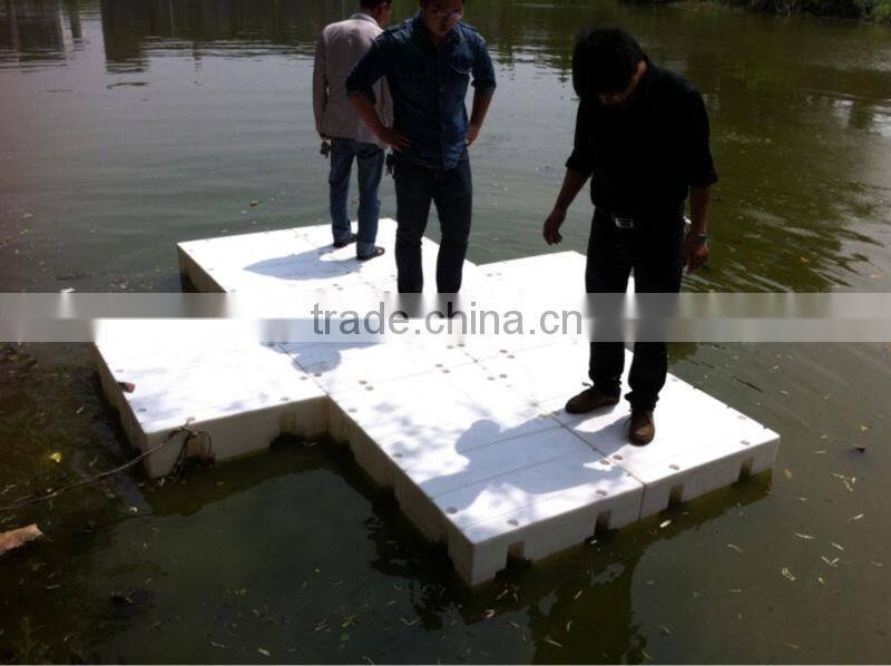 Good quality white Pontoon modular Floating platform