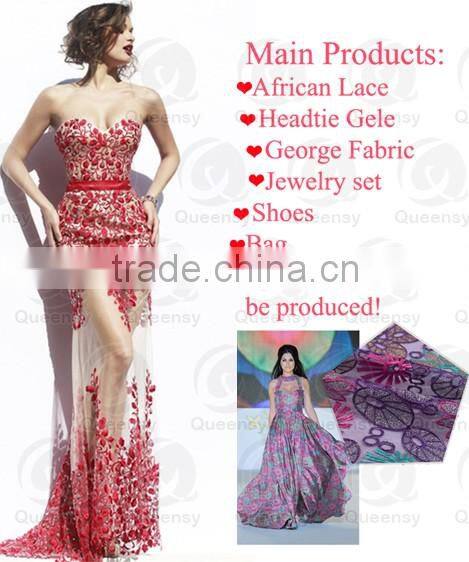 2016 wholesale jewelry African Crystal Beads Jewelry Sets for Nigerian Wedding bracelet set