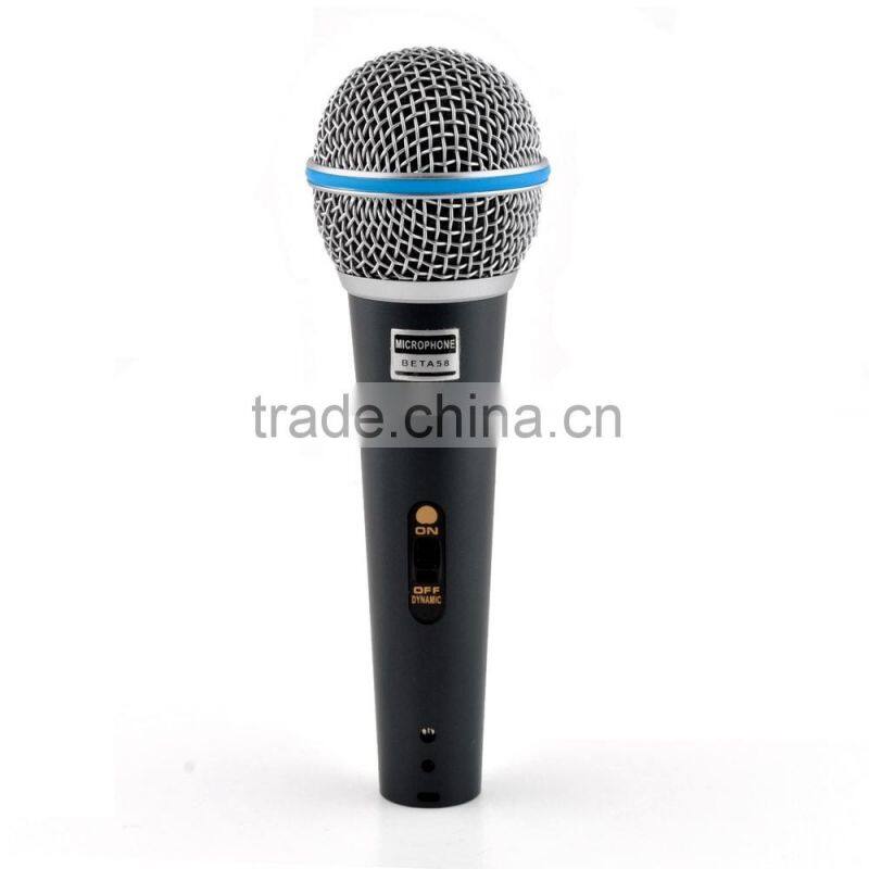 New 2015 Best sound heavy bass wired stereo microphone from China factory