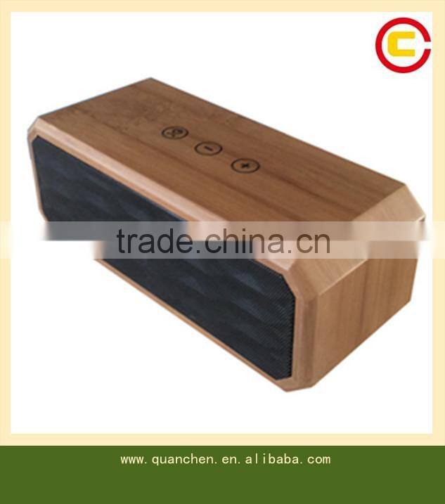 Bamboo Wood Bluetooth Speaker