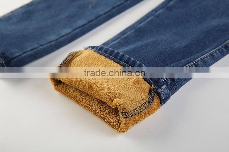2015 latest ladies fashion design heavy stitching thick thread sewing jean Hottest women denim jeans wholesale made in china