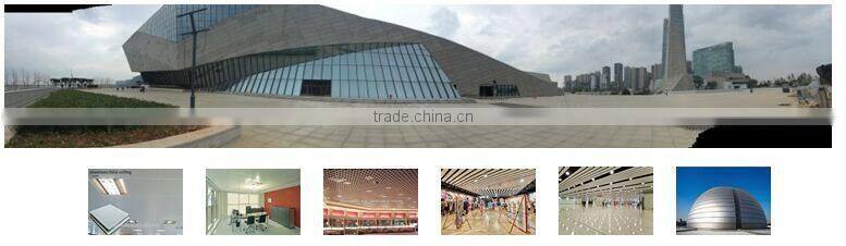 2016 Fashionable new type bathroom metal ceiling finishes