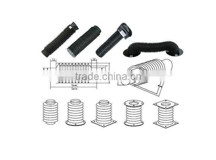 Best Selling Spiral Texture Telescopic Cylinder Guard For Industrials