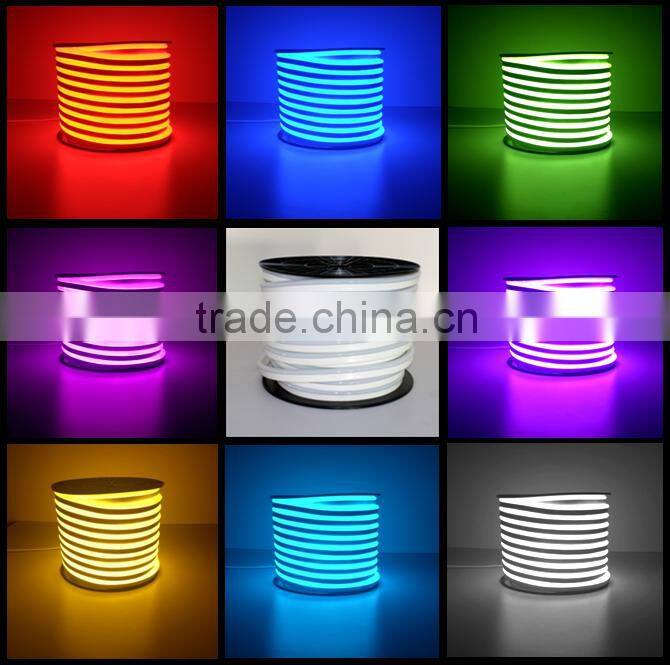 Super Bright 24V smd led neon light rgb led neon flex