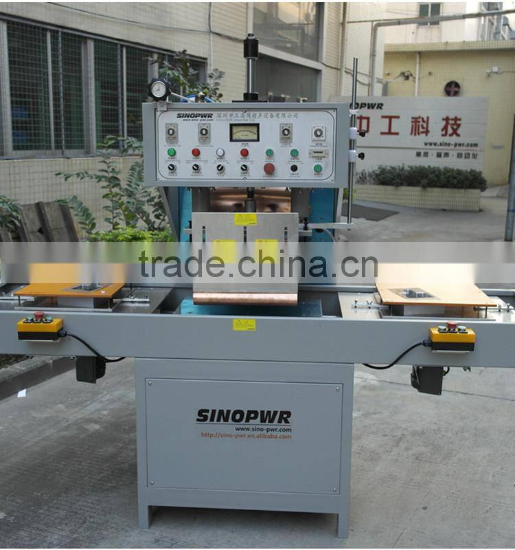 Automatic high frequency welding machine creasing pet machine