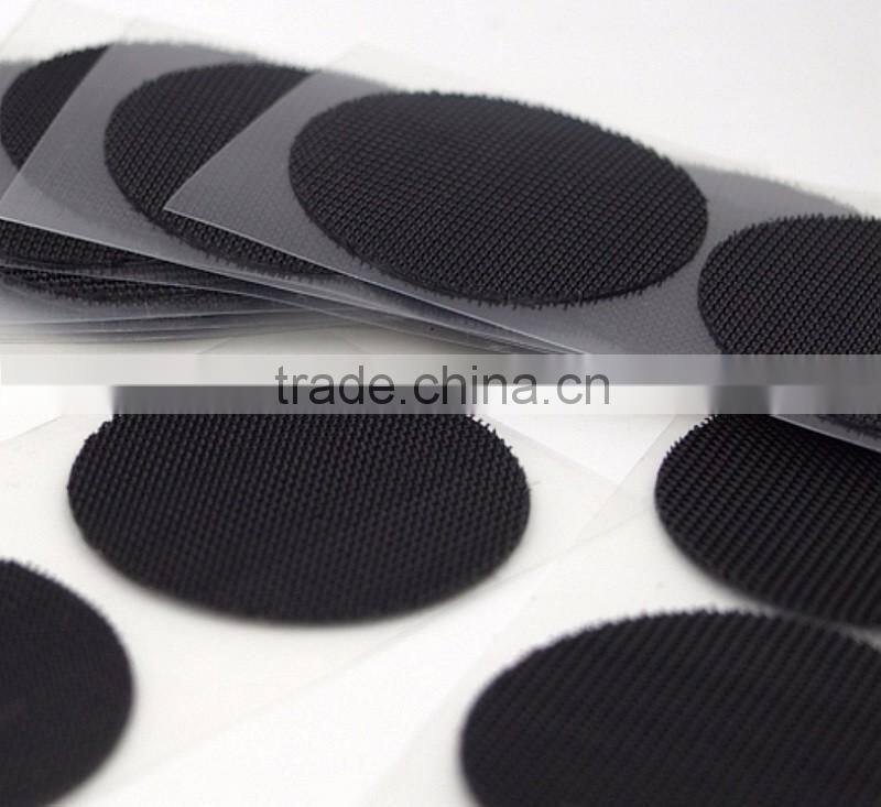 Self Adhesive HOOK AND LOOP SELF ADHESIVE Backed COINS DOTS CIRCLES 15MM *40pcs