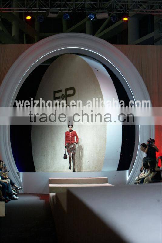 Truss Display fashion show stage Hydraulic Revolving Stage