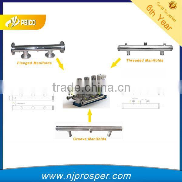 SS Triplex Pump Manifold or 3 Pumps System (YZF-M11)