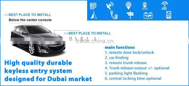 Victor Hottest universal lcd screen car alarm keyless entry